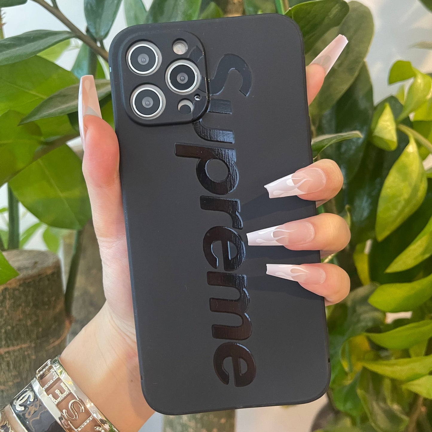 Black Trendy Phone Case (Super)