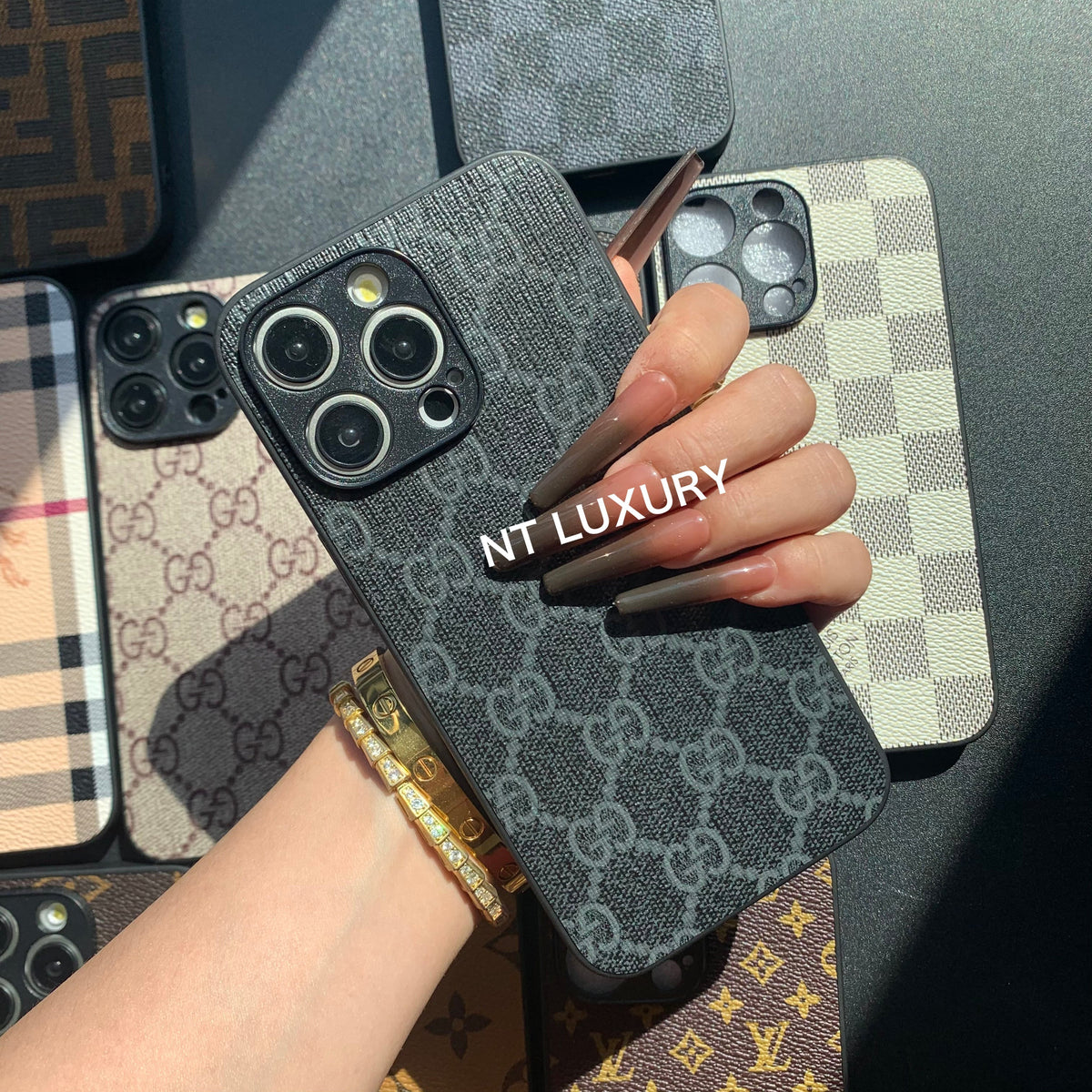 Traditional Phone Case with Camera Protection (Black Good)