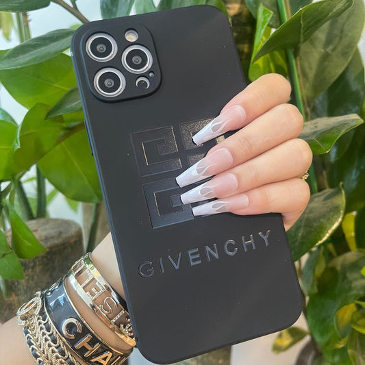 Black Trendy Phone Case ( GI)