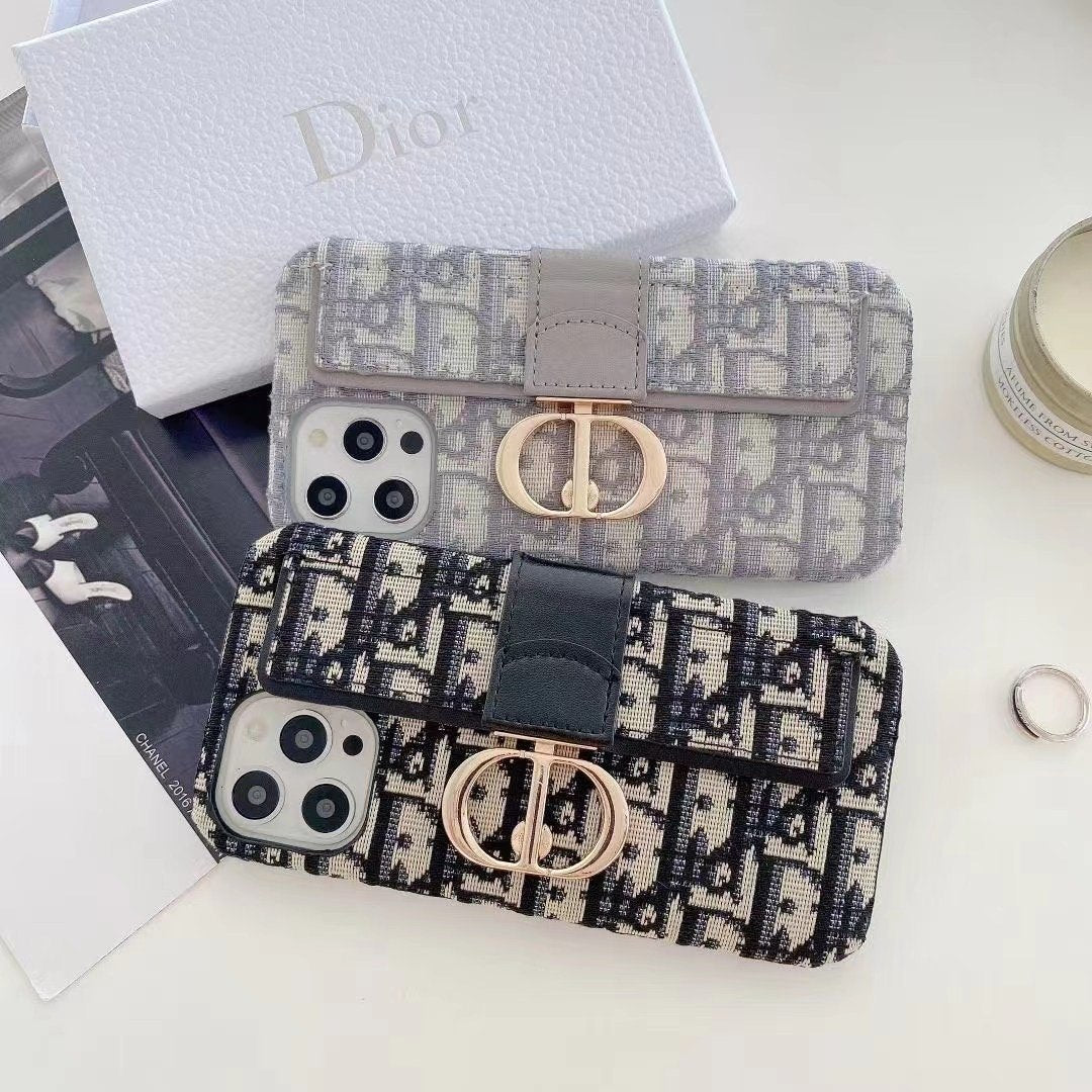 Transparent D Fashion Embroidery Phone Case For iPhone