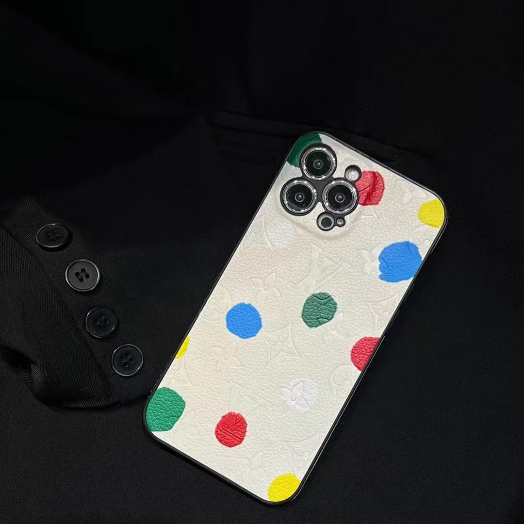 Yayoi Kusama Dots Love Phone Case For iPhone