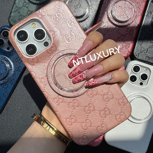 Coque iPhone "Full Press Love" avec support MagSafe