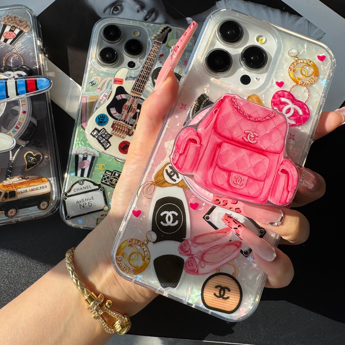Unique Only For You iPhone Case with Rotatable MagSafe Holder