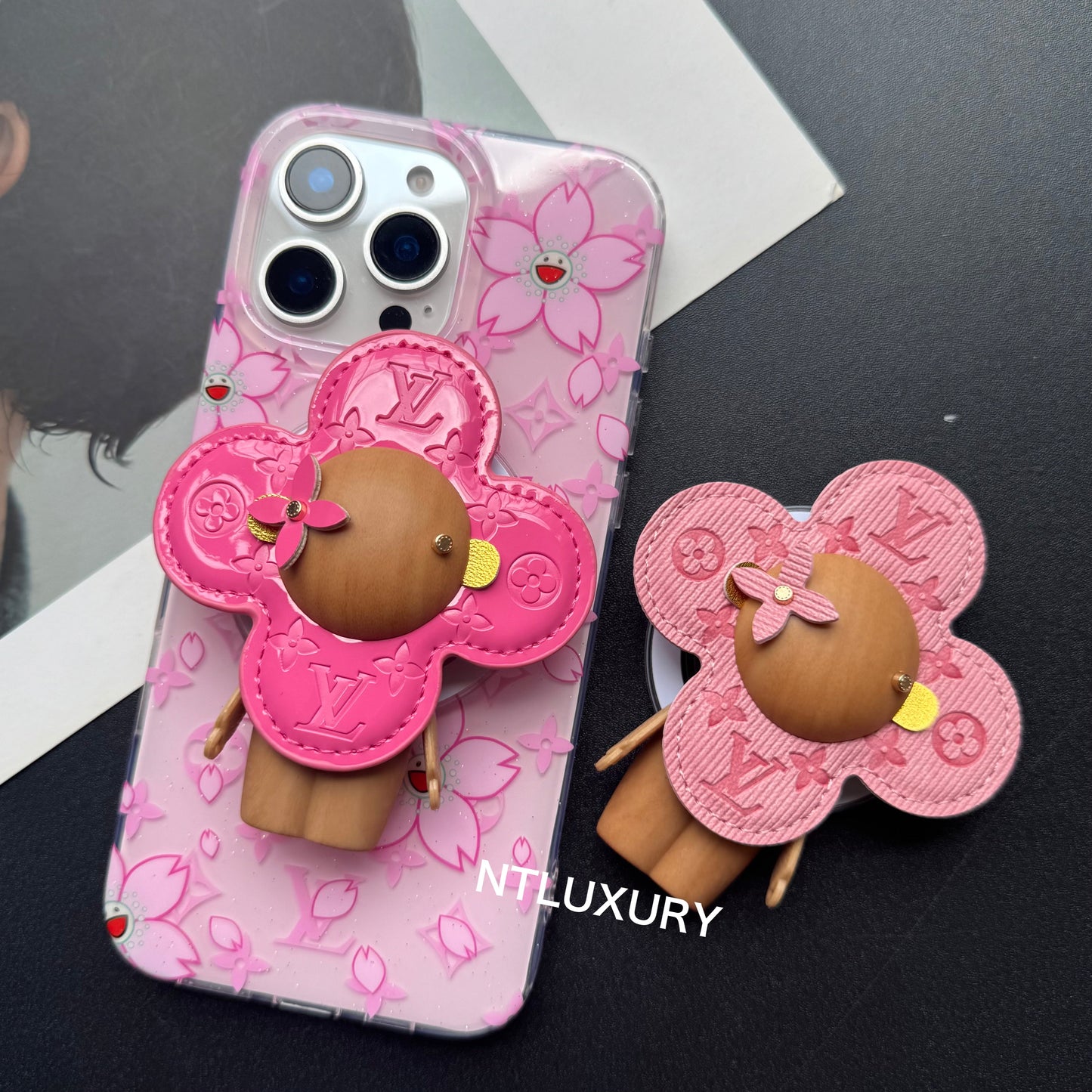 Cherry Floral LovePhone Case with Magsafe Holder