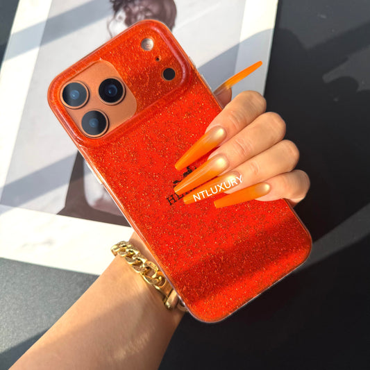 Orange Color Phone Case (Horse)