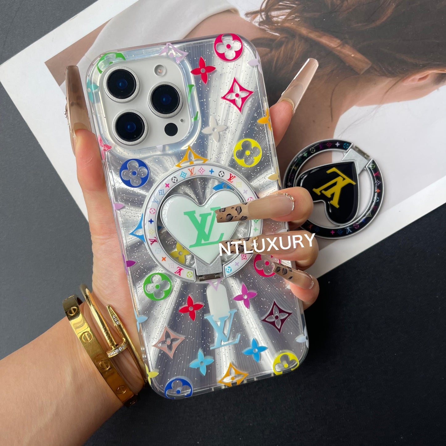 Laser Love New MagSafe Design Phone Case with Magsafe Holder