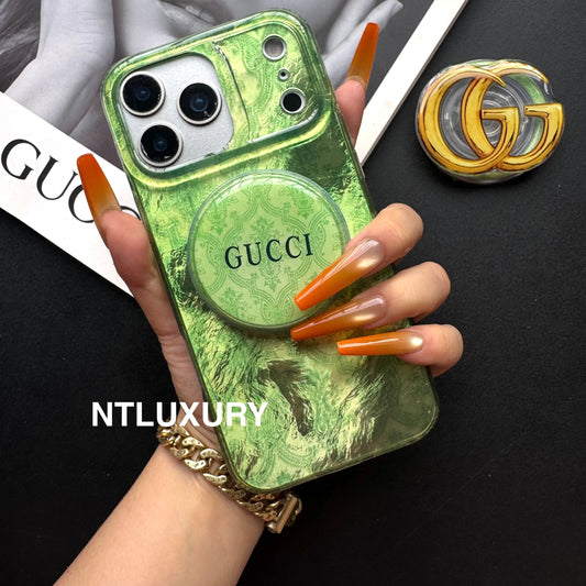 Green Good Phone Case with Magsafe Holder