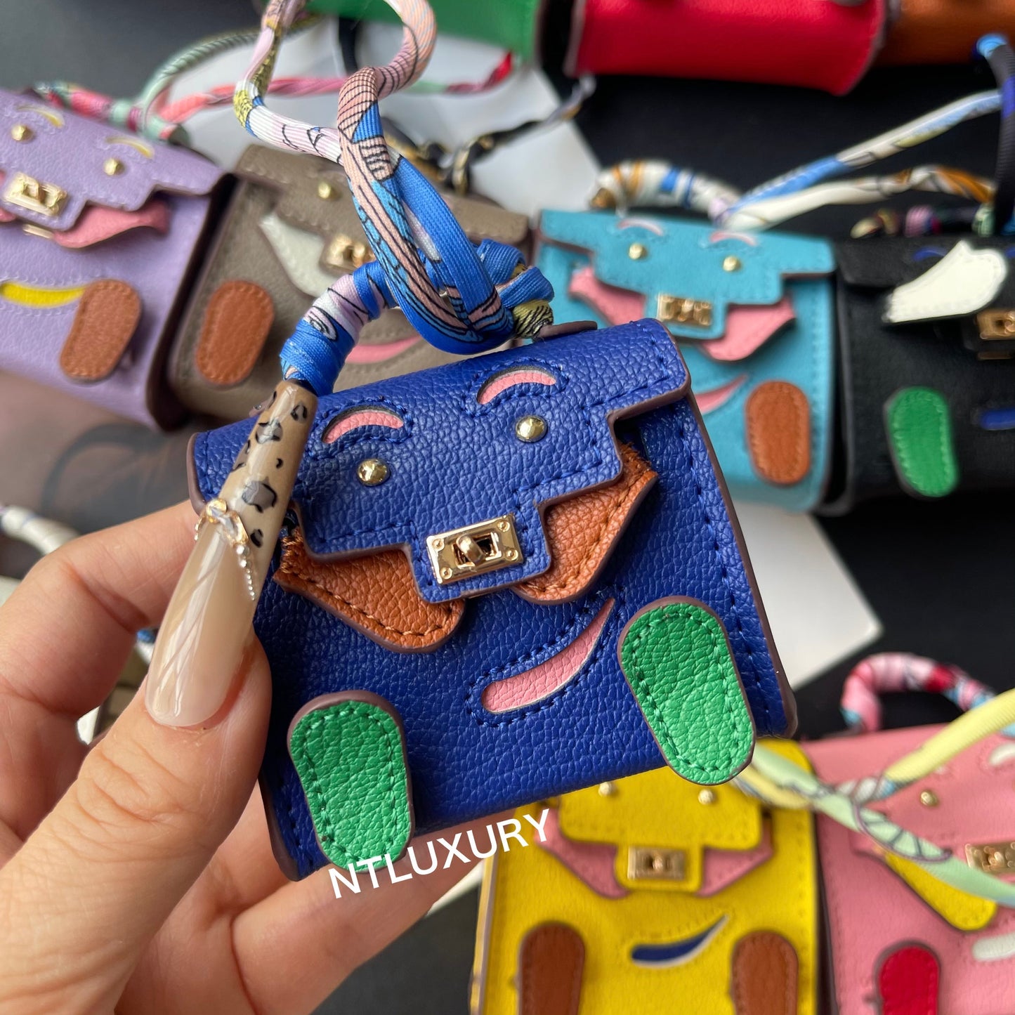 Cute Doll Minimum Cute Pendant (Blue)