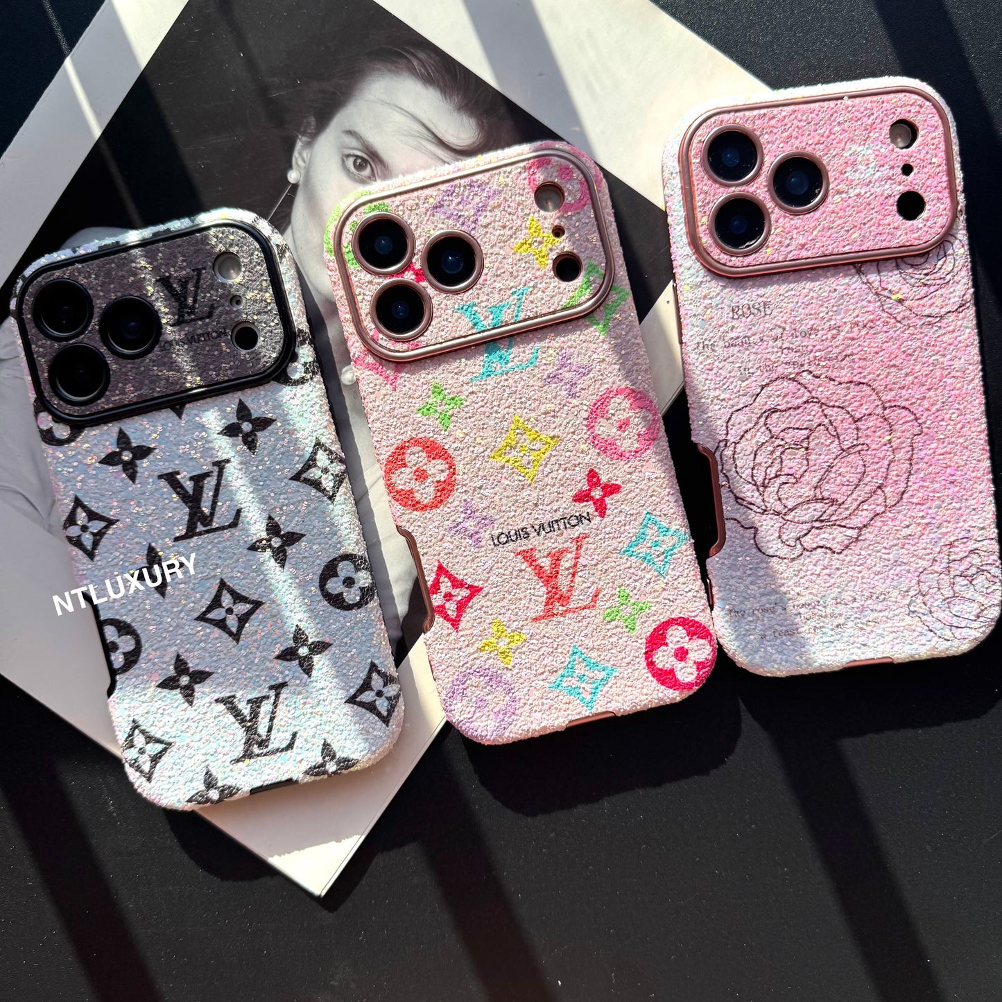 Love Flower Shining Light Girl Phone Case