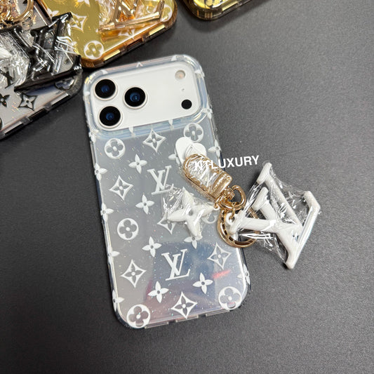 Cyber Girl Love Phone Case With Pendant