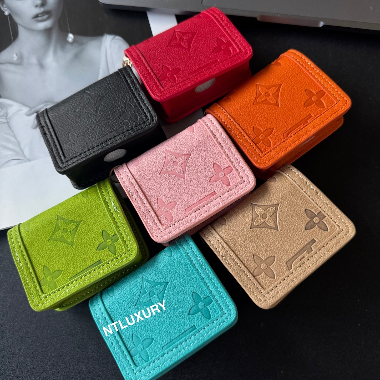Colorful Love Design Airpods Case (Universal)