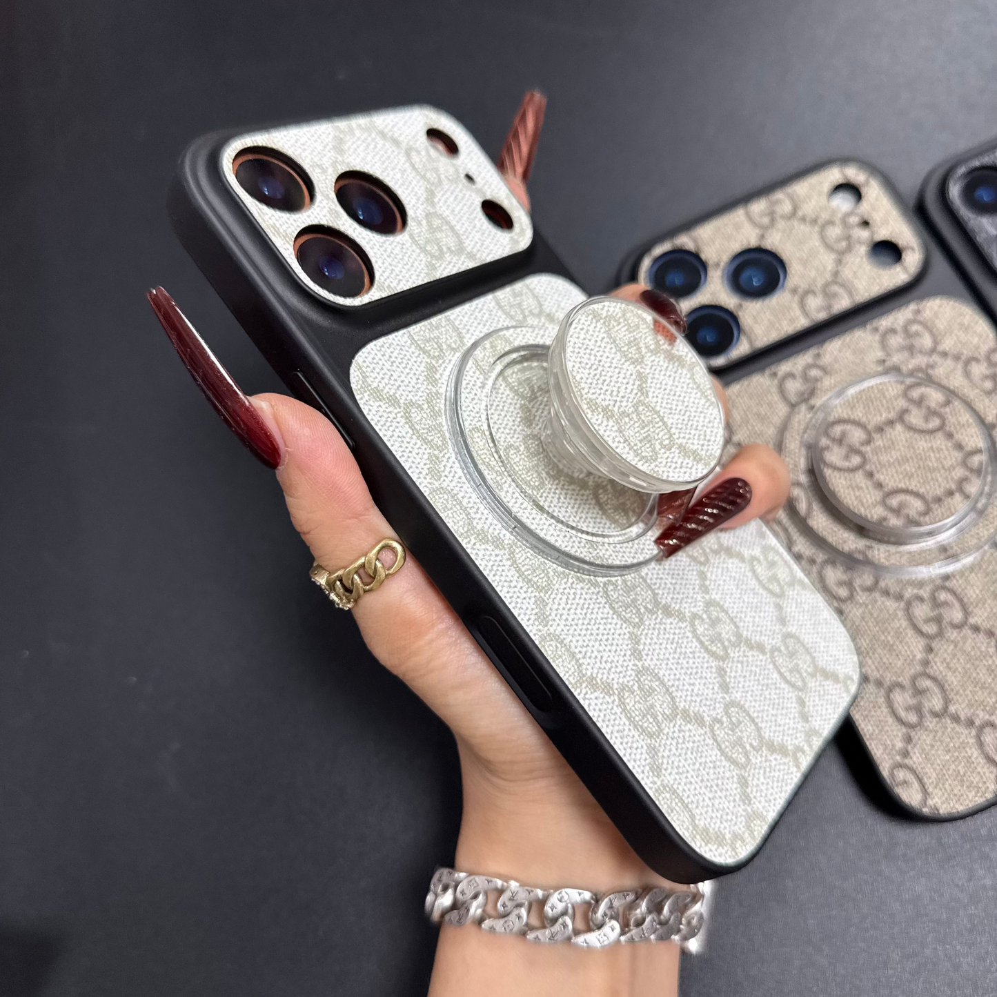 Chic Traditional Good Design Phone Case with Magsafe Holder