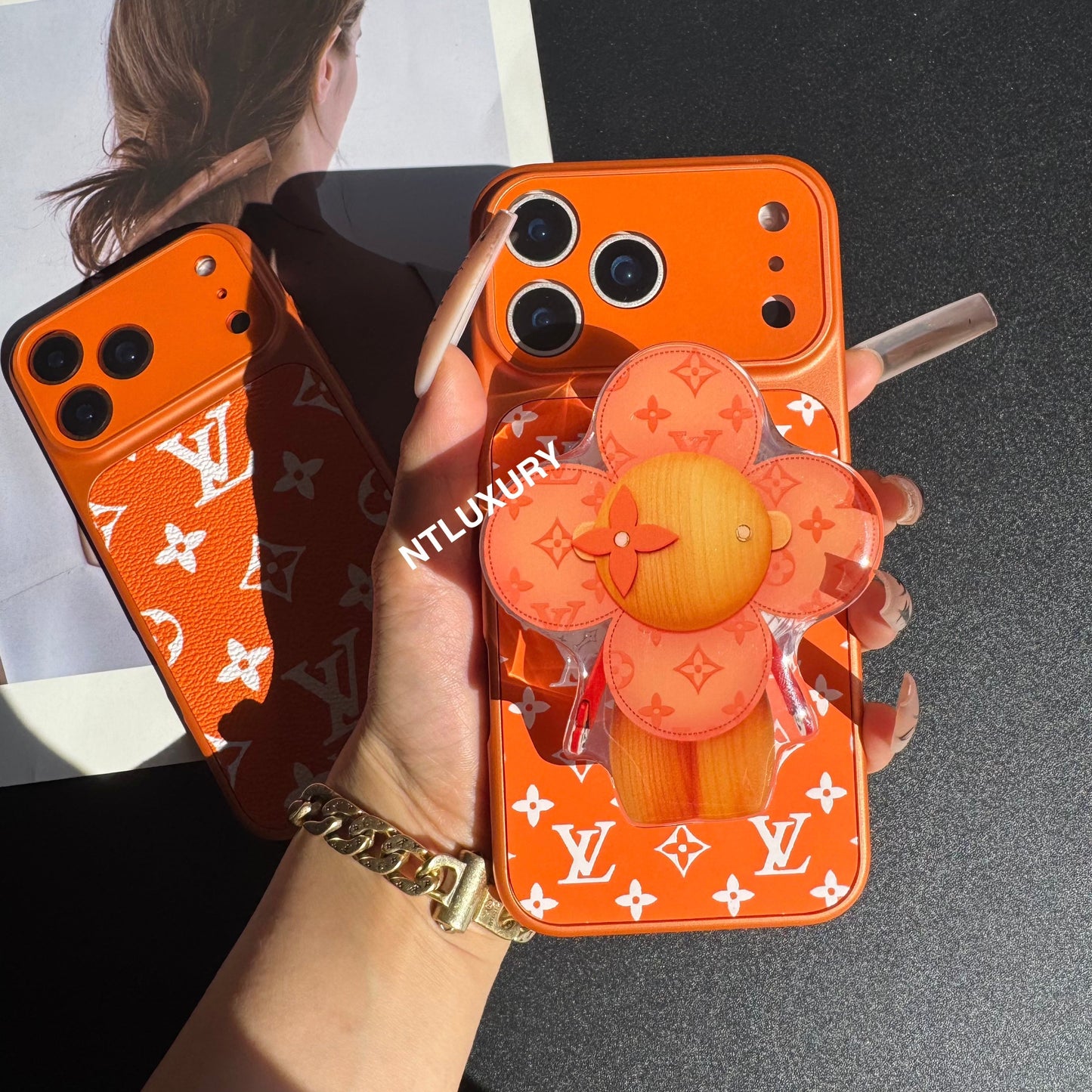 Traditional Juice Magsafe Case with Holder (Orange Love)