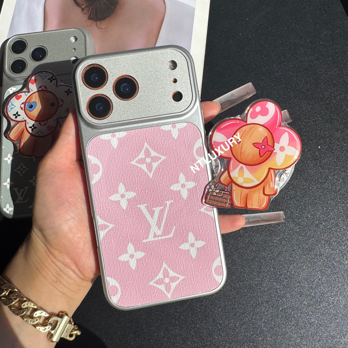 Coque Magsafe Traditional Juice avec support (Rose Poupée)