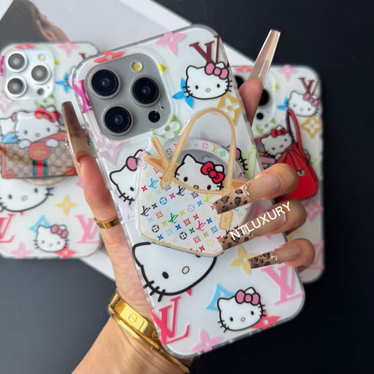 Coque de téléphone Cat Love 2 Design avec support MagSafe