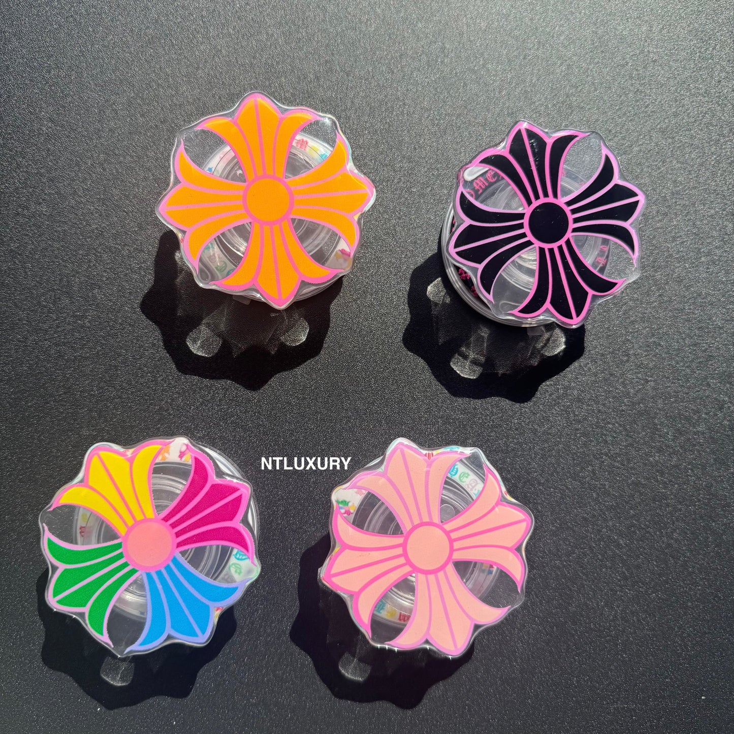 Colorful Cross Chrome Magsafe Phone Case