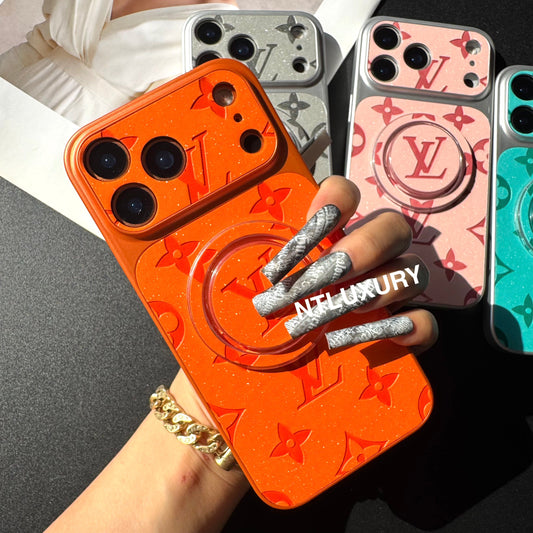 Orange Juice Glitter Love with Magsafe Holder