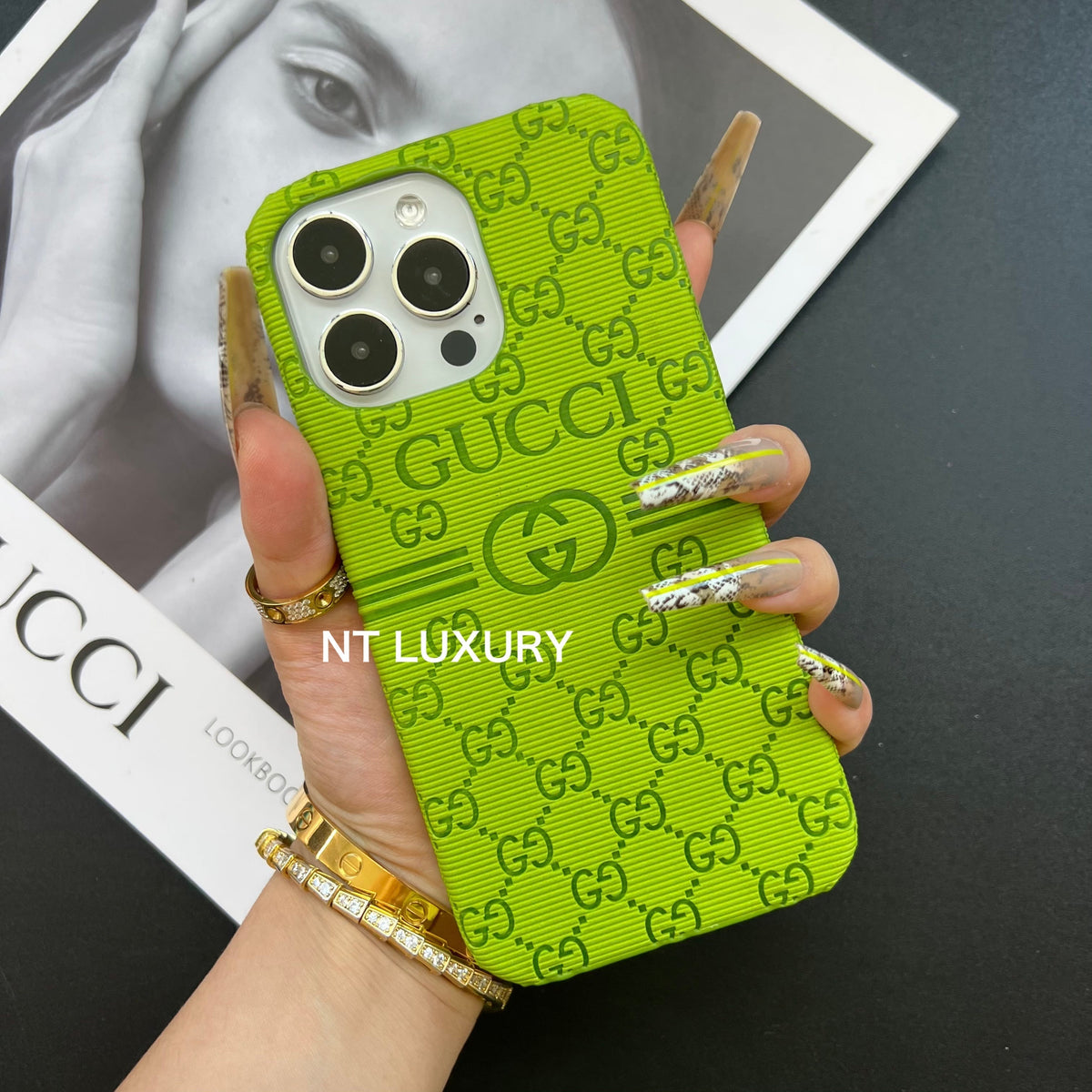 Colorful Good Design Phone Case (Light Green)