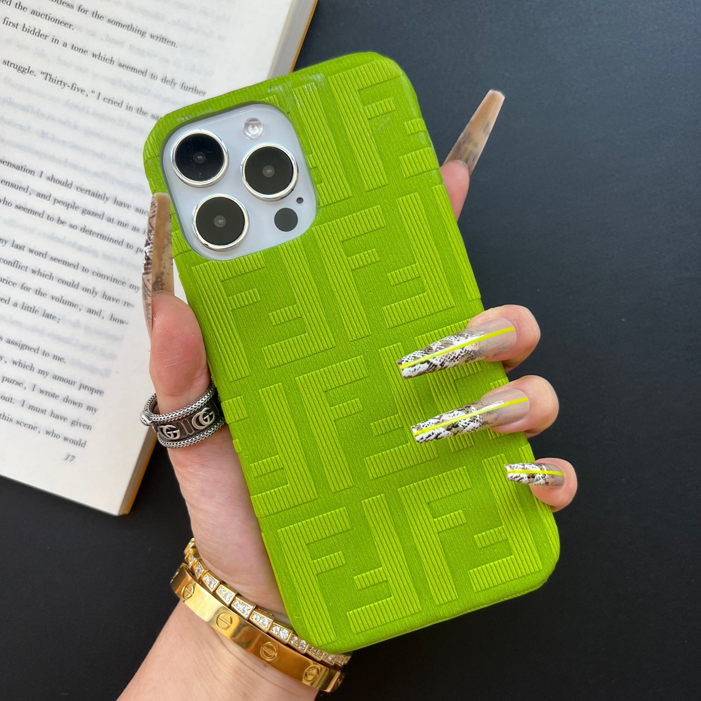 Coque Samsung Colorée et Amusante (Chartreuse)
