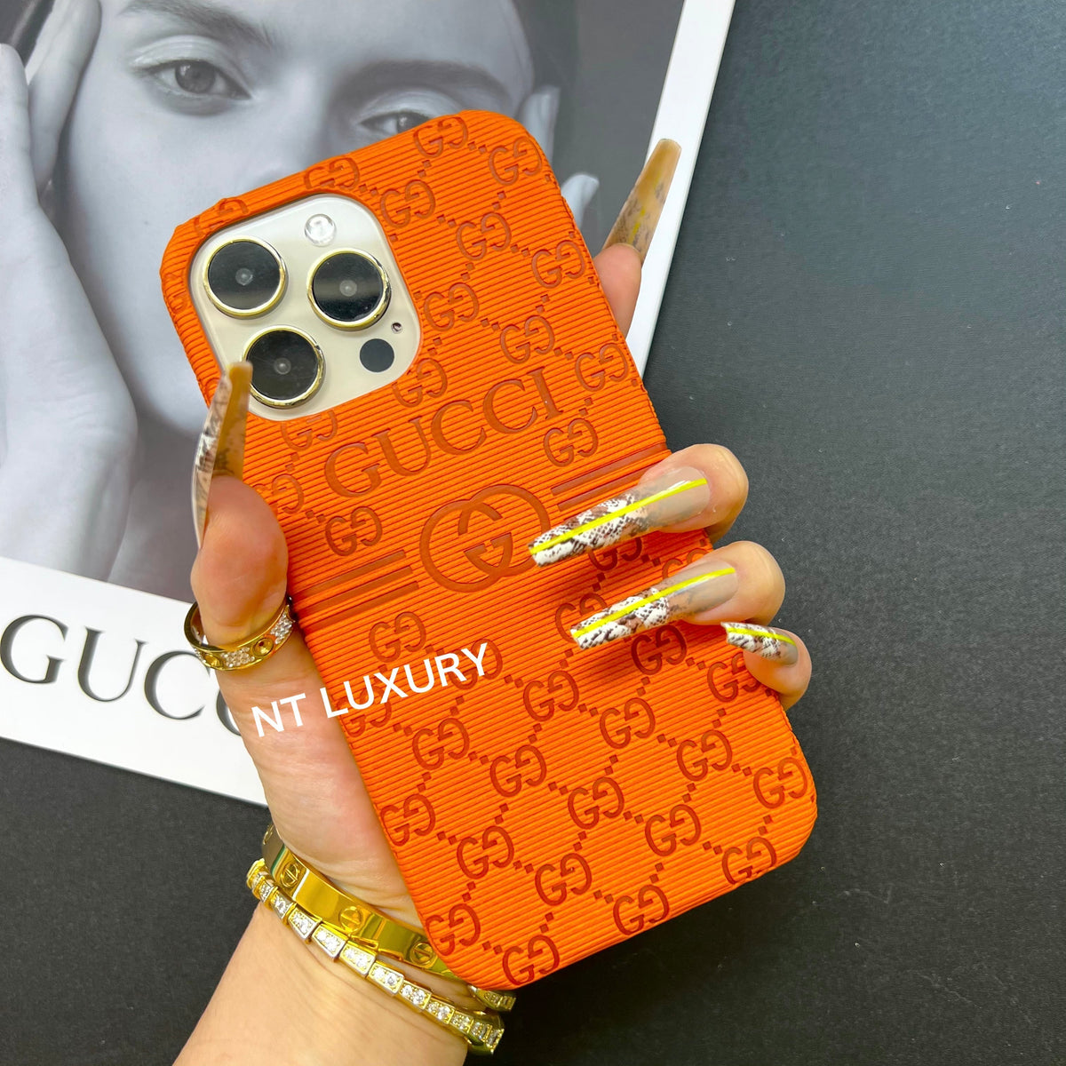 Colorful Good Design Phone Case (Orange)
