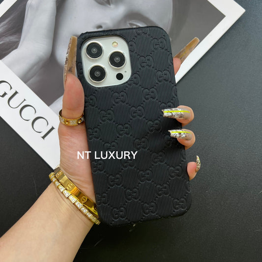 Coque de téléphone colorée et bien conçue (noir)