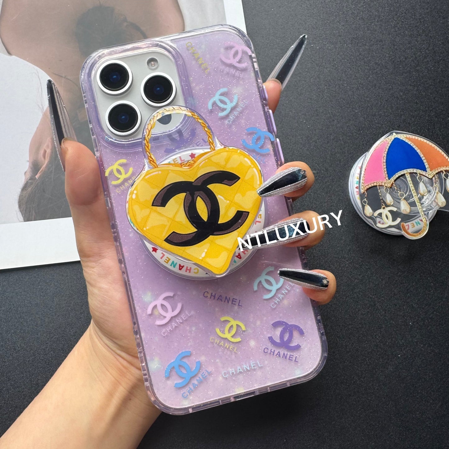 Purple Cool Case with MagSafe Holder