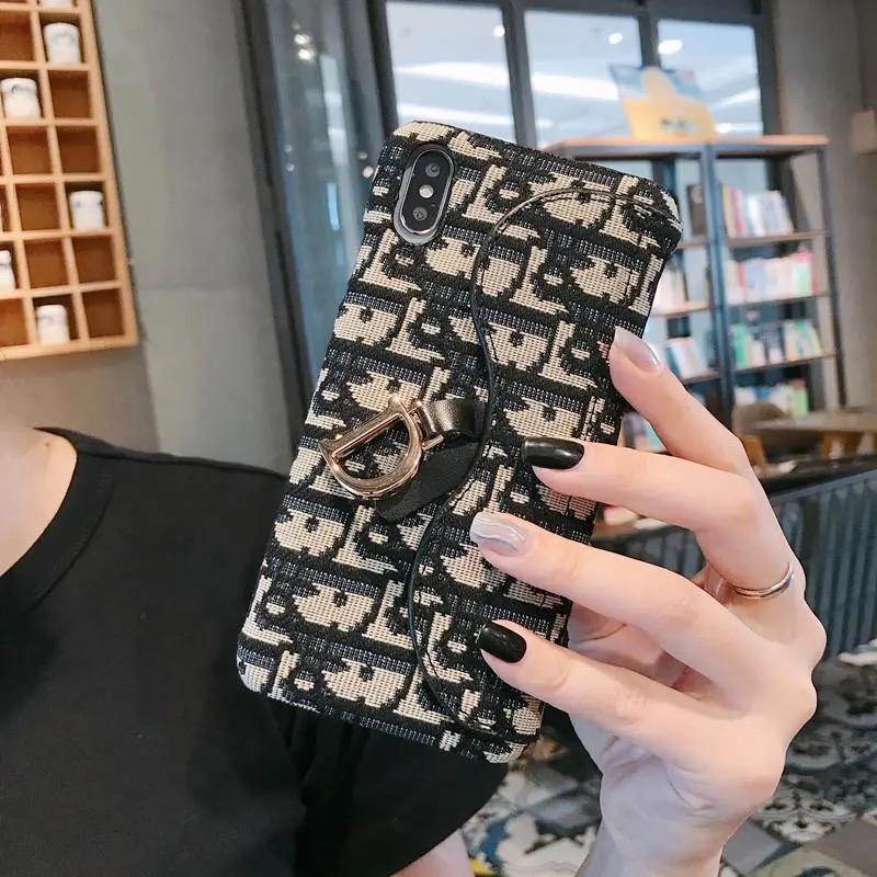 Transparente DD Fashion Bestickte Handyhülle für iPhone