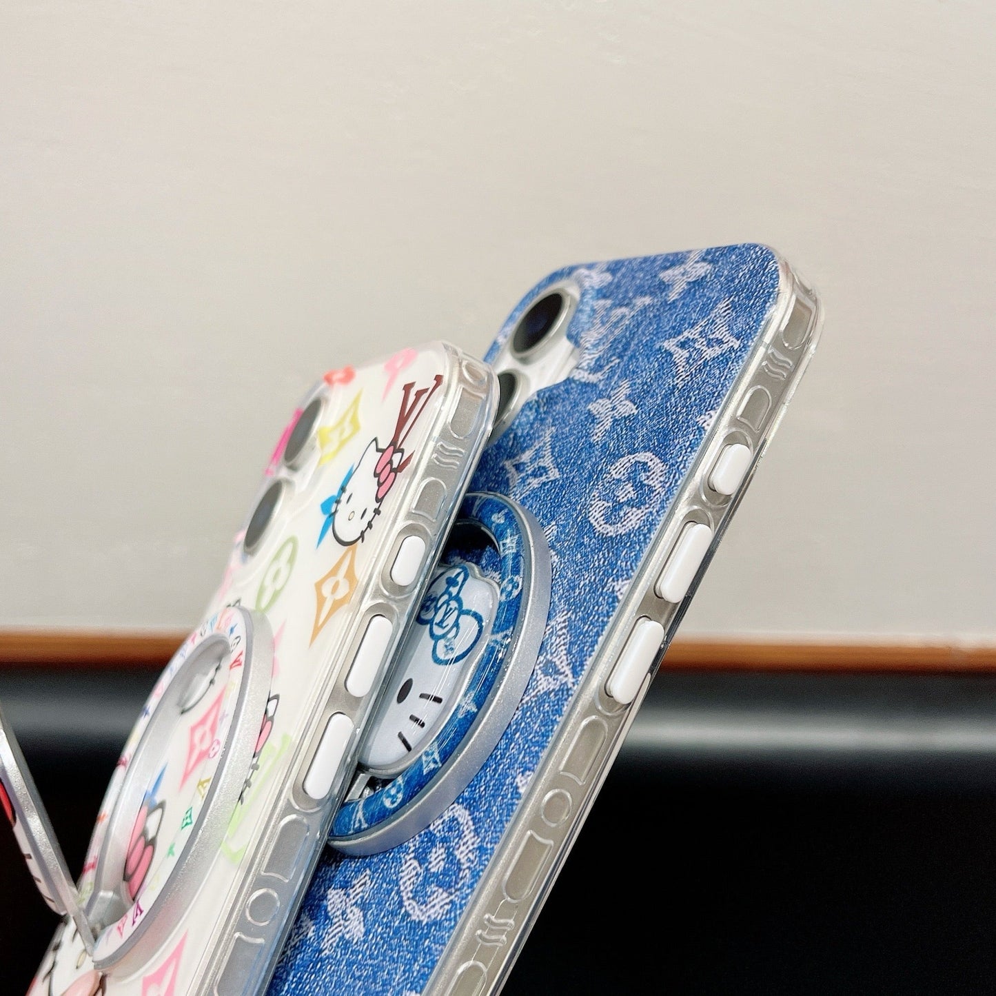 Cat Cowboy Love New MagSafe Design Phone Case with Magsafe Holder
