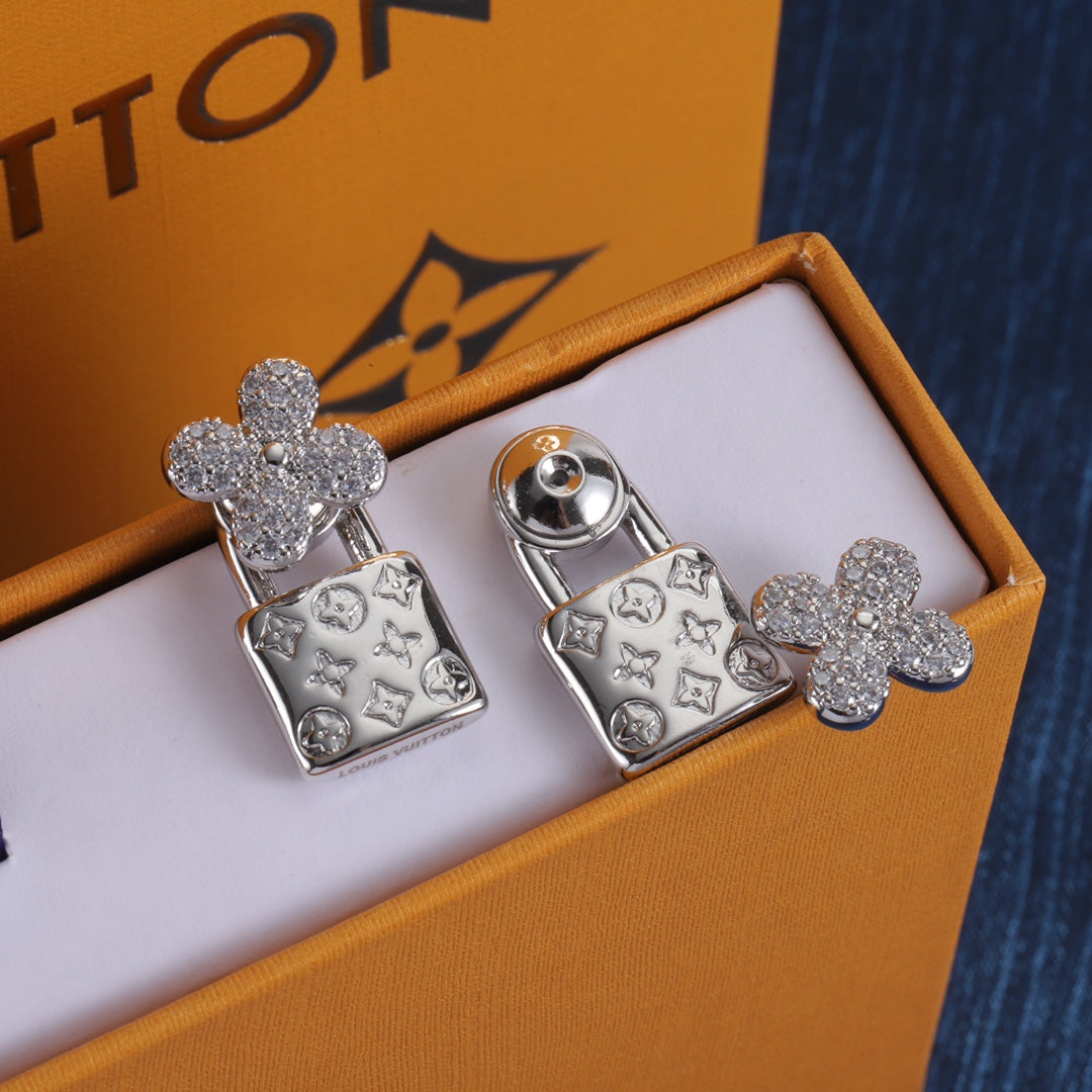 Vintage Love Lock Earrings