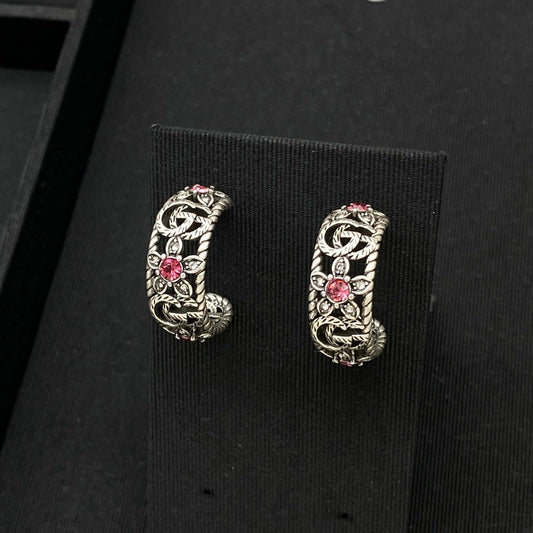 Good Silver Vintage Earrings