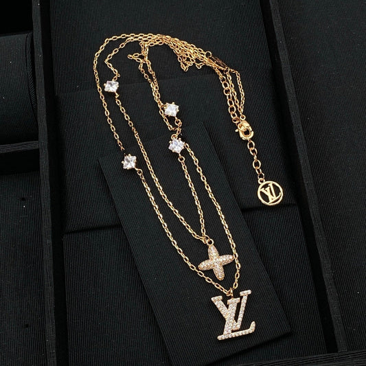 Love Girl Design Necklace