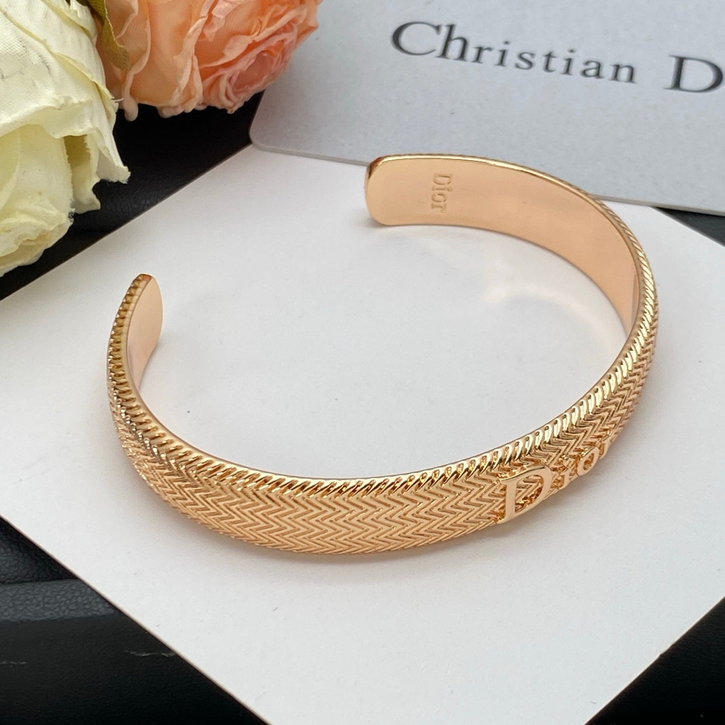 Rose Gold Dove Girl Bracelet
