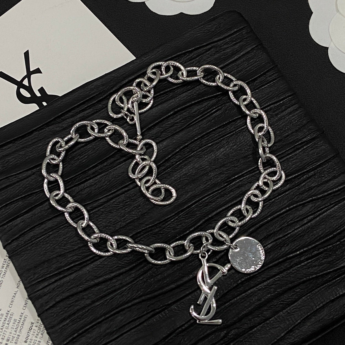 Yes Elegant Girl Design 3 Set (Earring+Bracelet +Necklace) - Silver