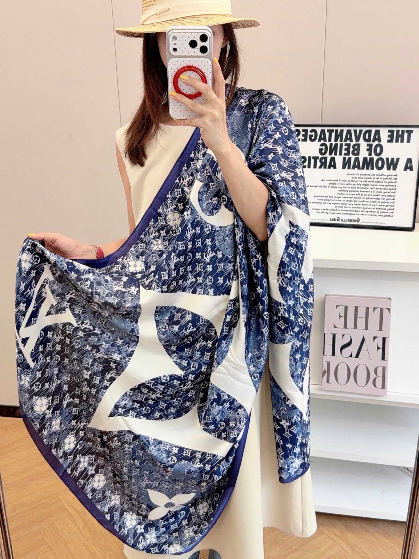 Ocean Style Love Long Scarf
