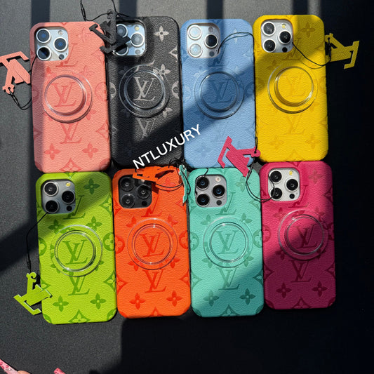 Rainbow Love iPhone Case with Magsafe Holder (Magsafe Case)