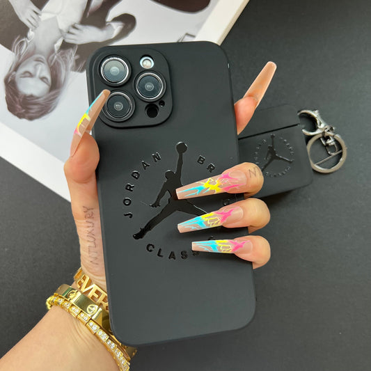 Black Trendy Phone Case ( Man )