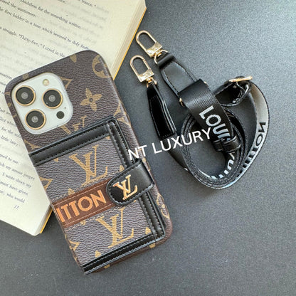 Sac à main traditionnel mignon avec corde pour iPhone (3 pièces)