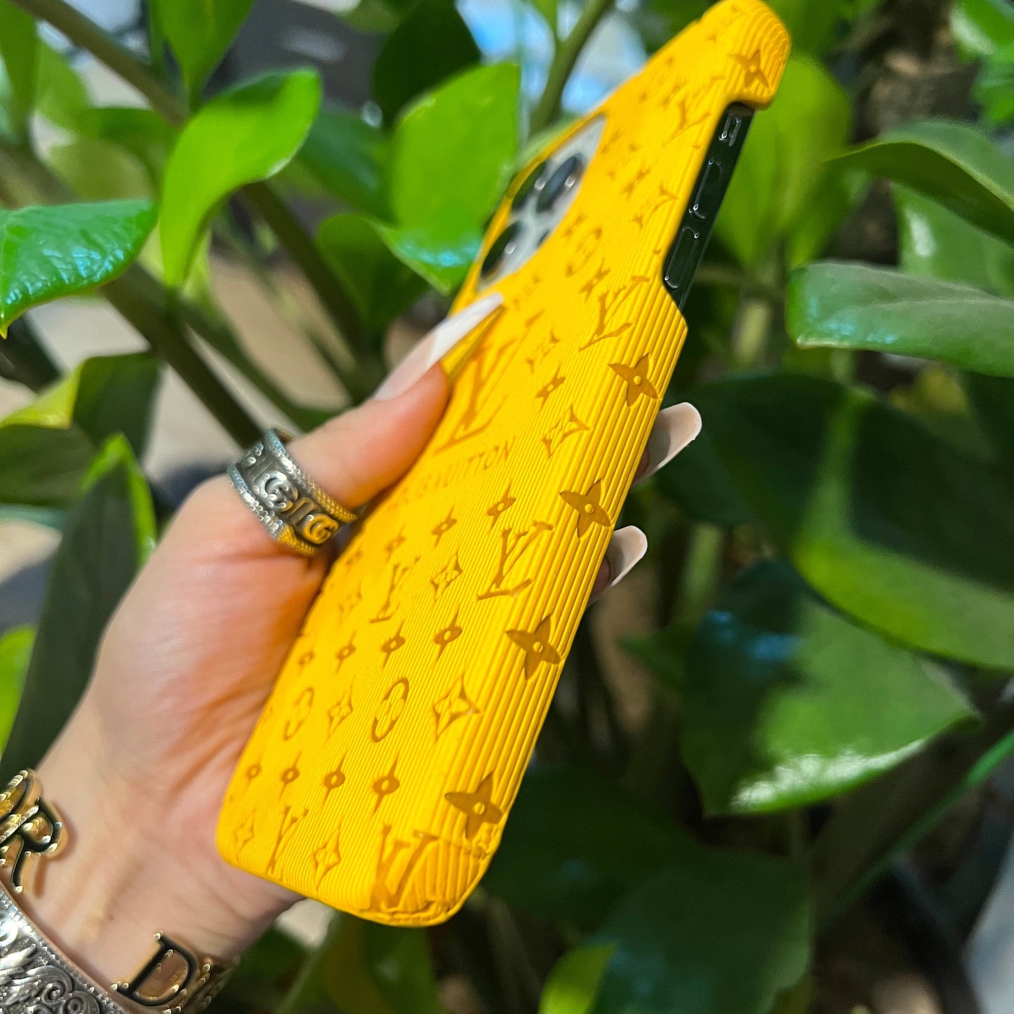 Colorful Love Samsung Case (Yellow)