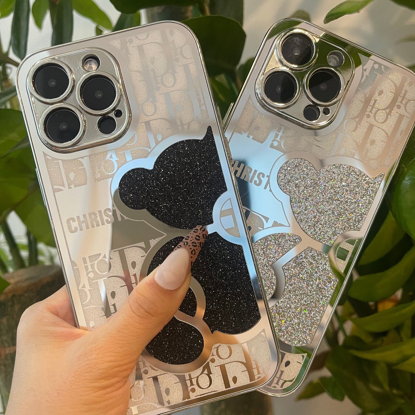 Mirror Bear Phonecase- *ONCE RECEIVED, REMOVE THE PLASTIC LAYER*