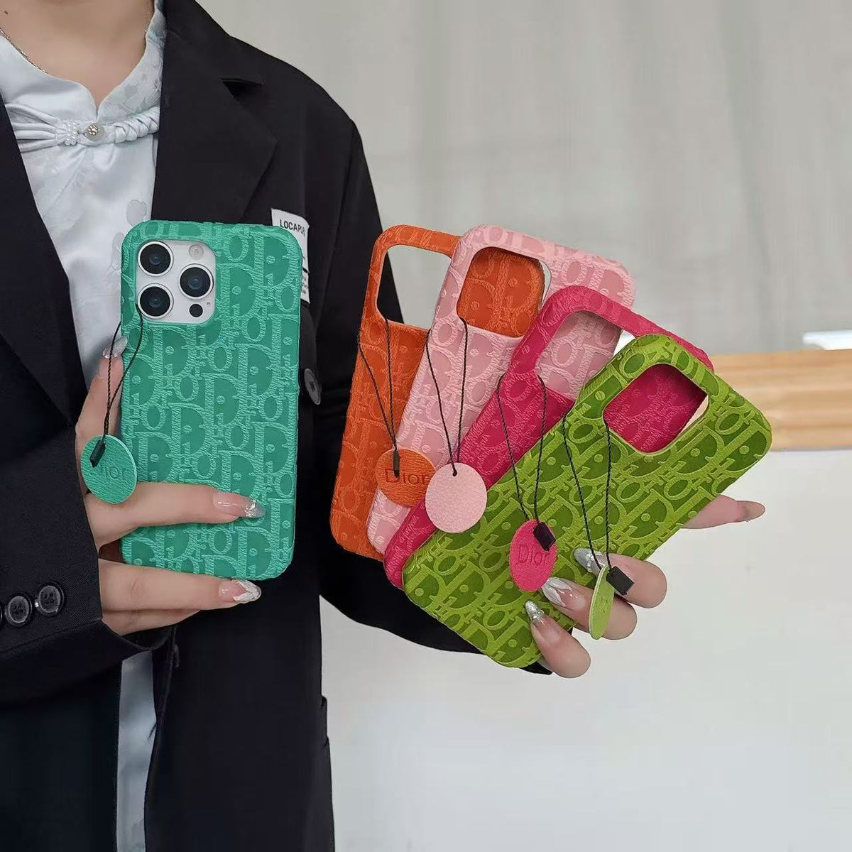 Colorful Relief Dove Phone Case (10 Color)