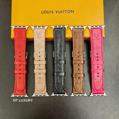 Correa elegante de cuero sintético para iWatch
