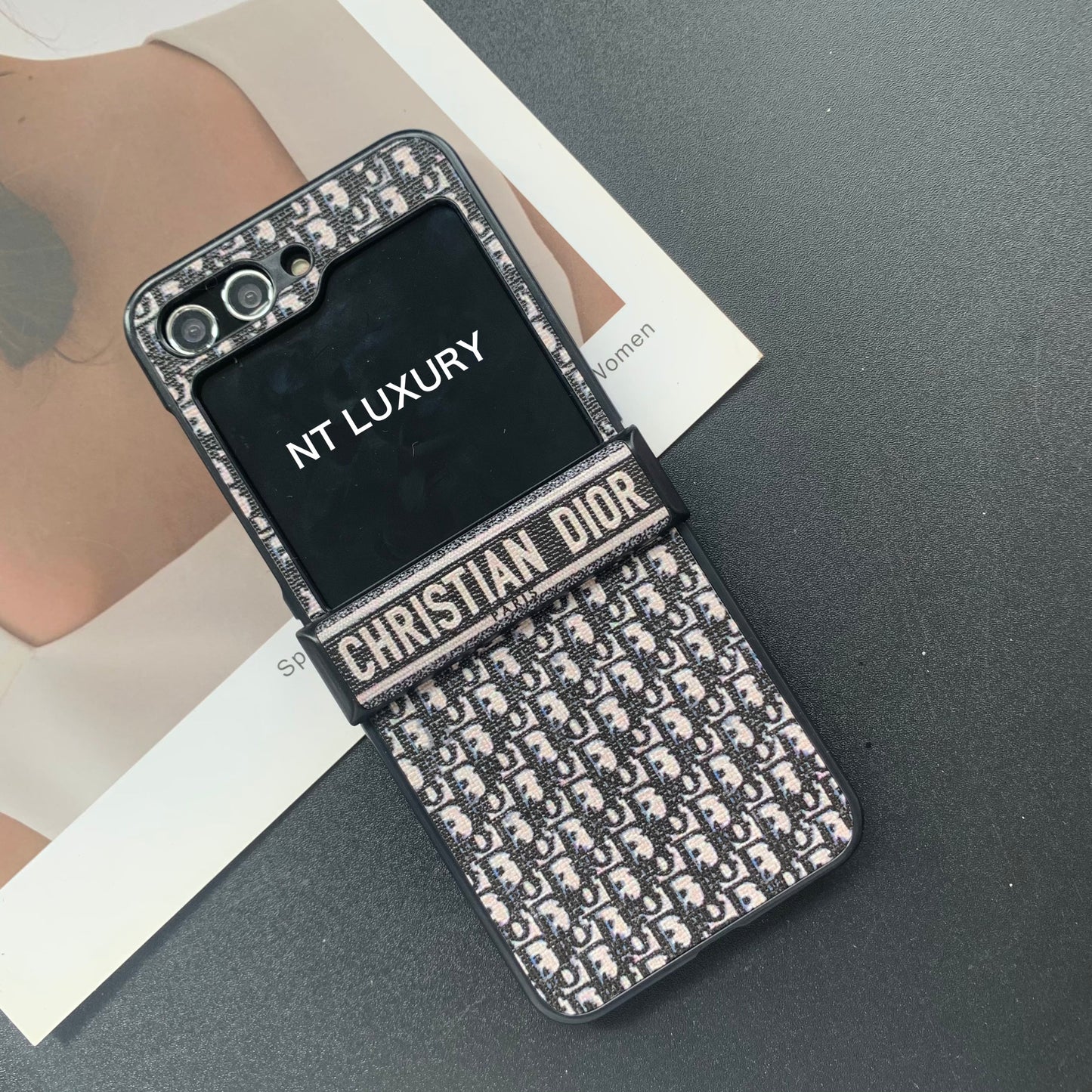 Traditional Floral Samsung Case For Z-Flip Series
