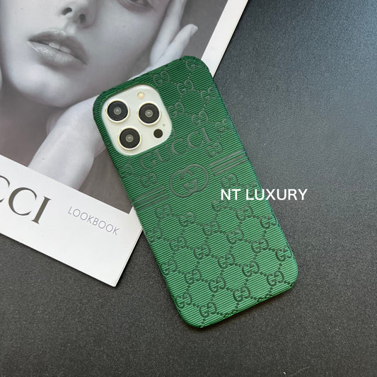 Coque de téléphone colorée au bon design (verte)
