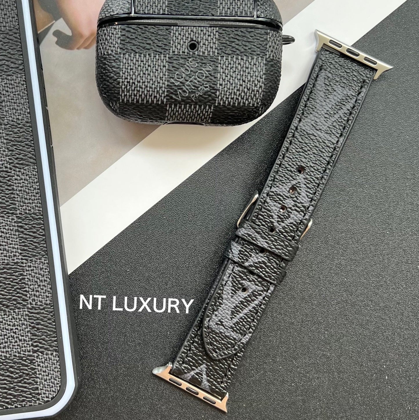 Traditional Touch Airpods Case (Grey)