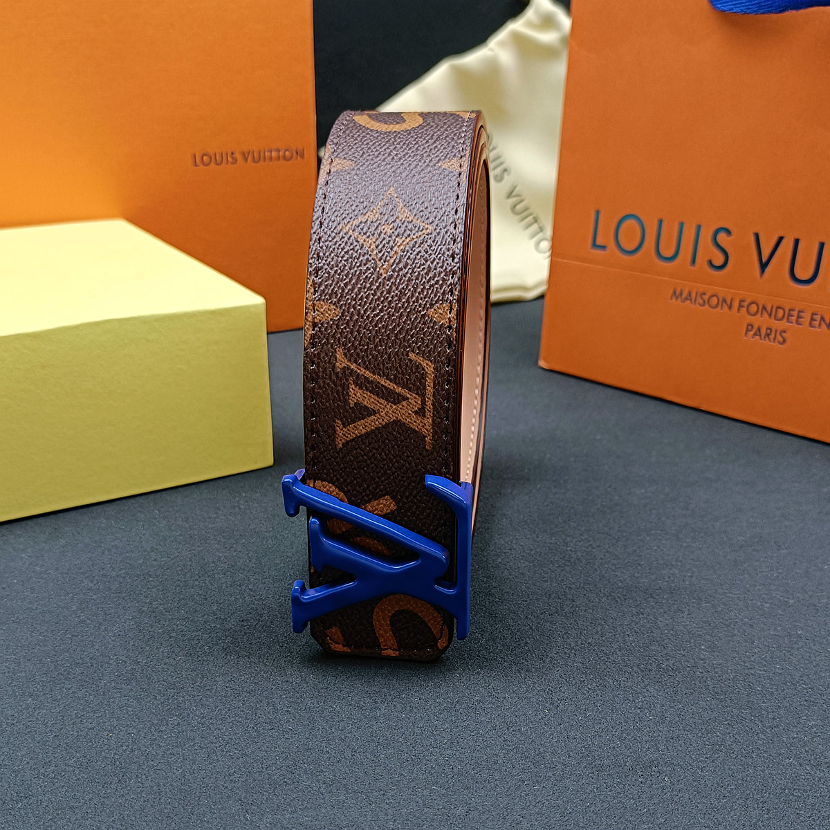 Fashion Colorful Brown Love Belt