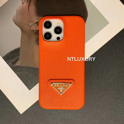 Funda para iPhone con estampado de lichi (12 colores)