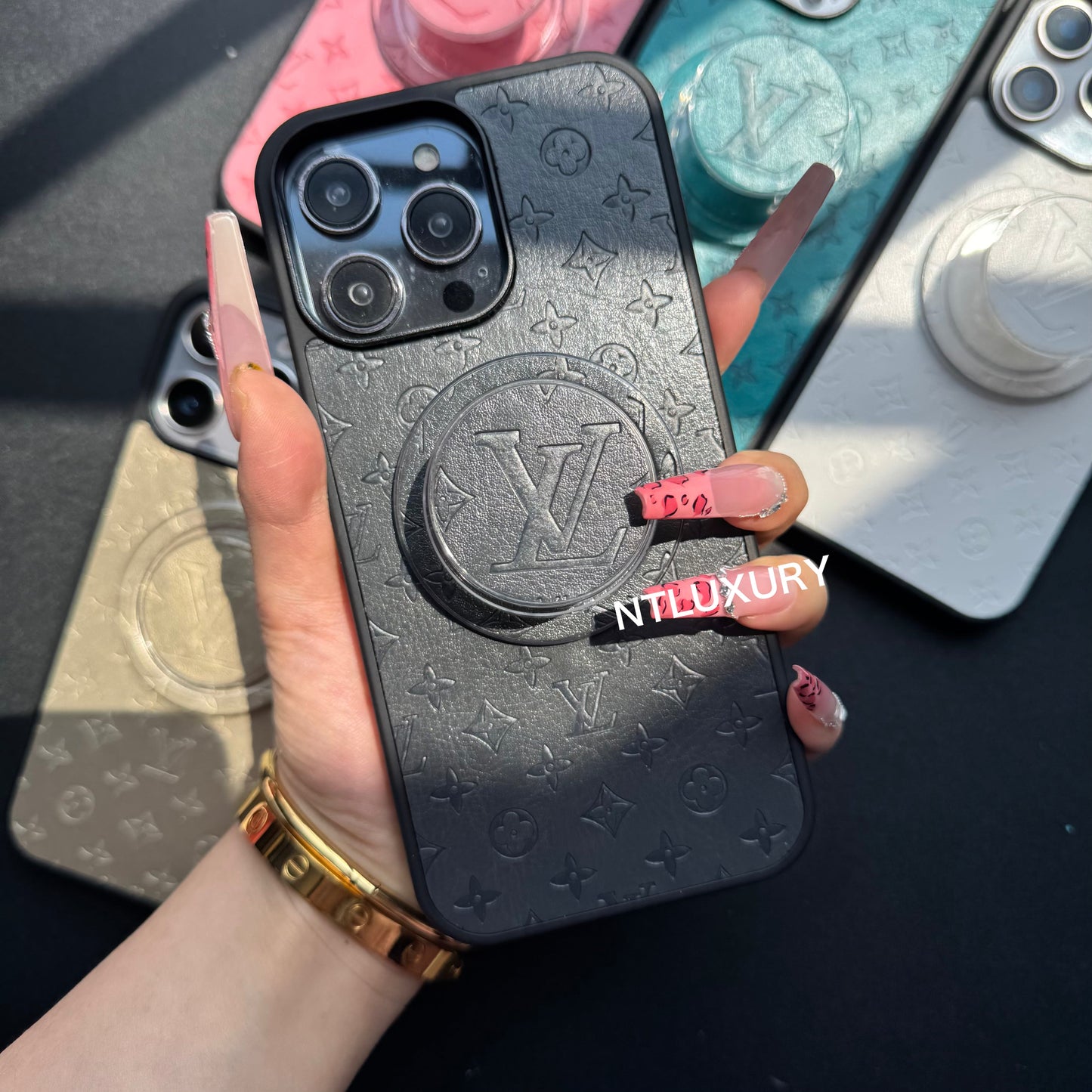 Unique Press Love iPhone Case with Magsafe Holder