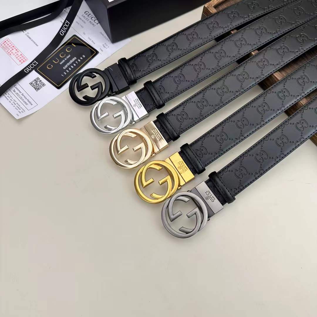 Circle Design Good Belt (Black)