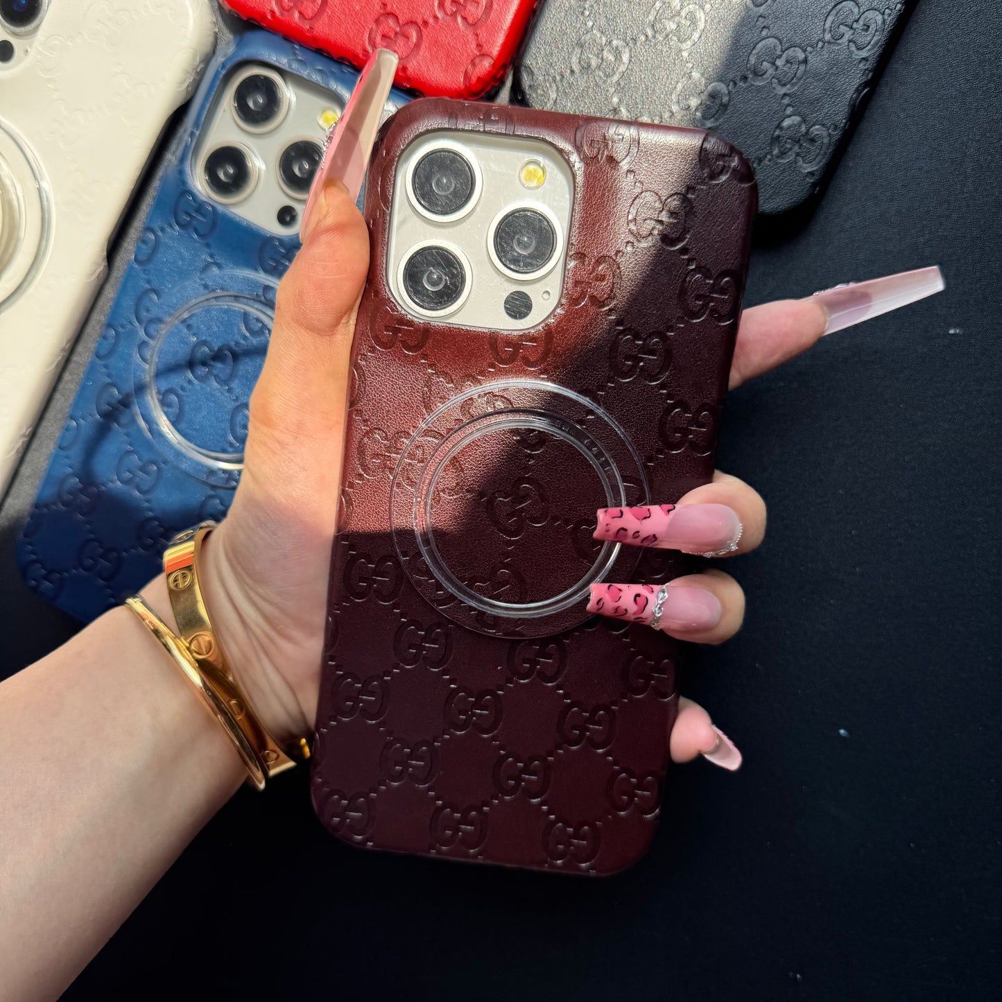 Full Press Love iPhone Case with Magsafe Holder