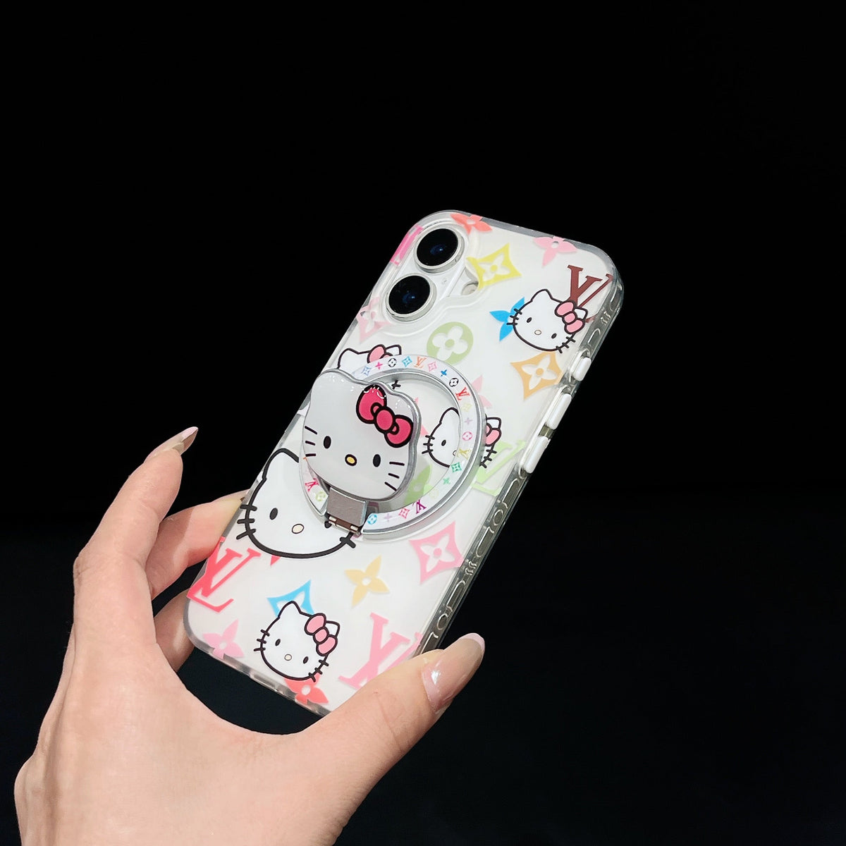 Cat Cowboy Love New MagSafe Design Phone Case with Magsafe Holder